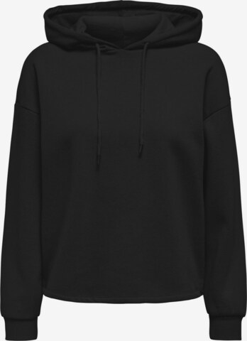 ONLY Sweatshirt in Zwart: voorkant