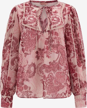 GUESS Bluse 'Brigida' in Pink: predná strana