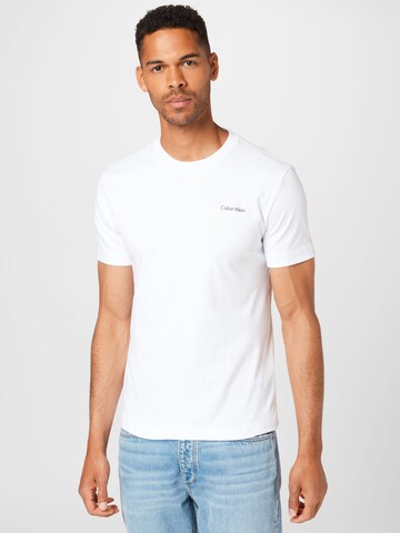 Calvin Klein Shirt in Wit: voorkant