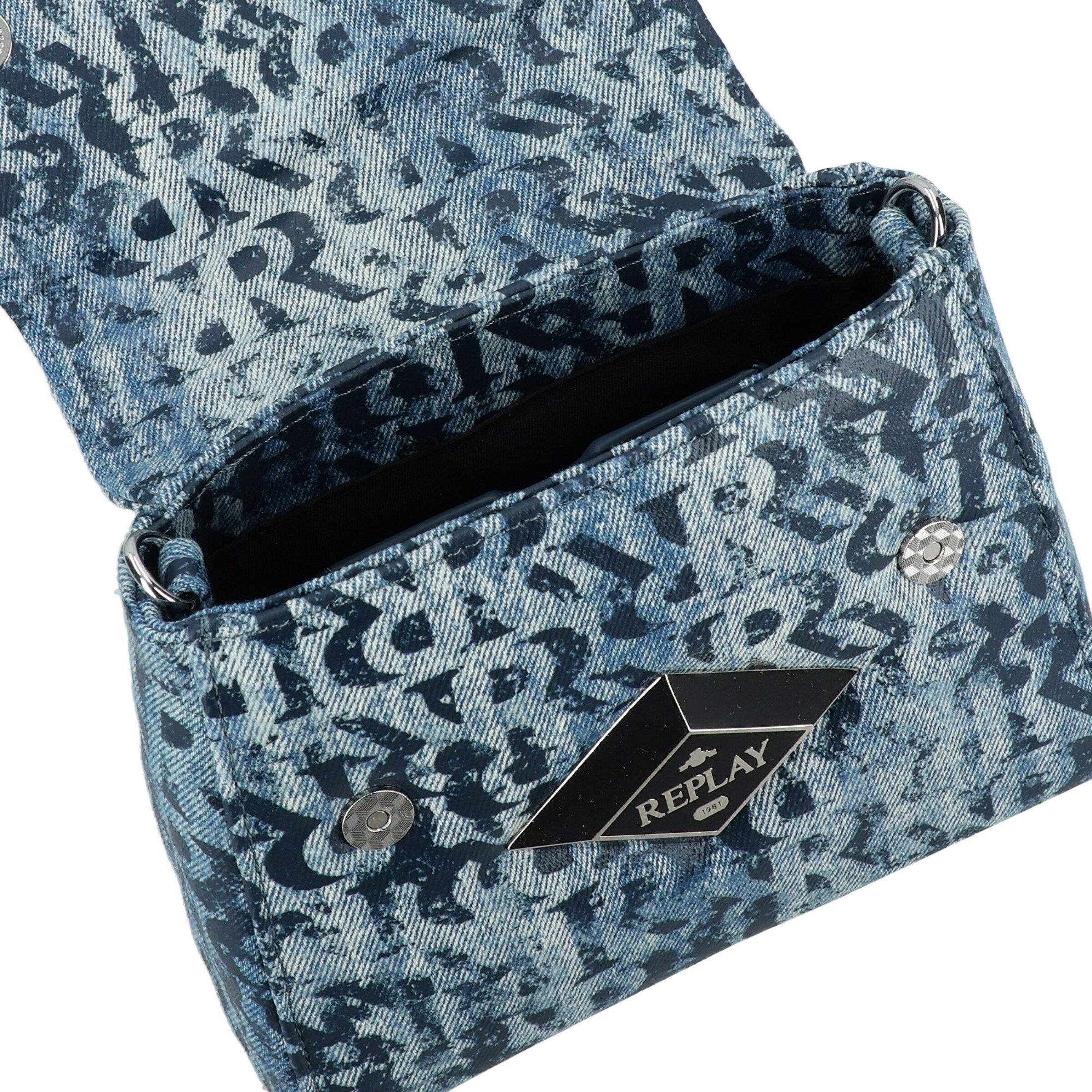 REPLAY Handtasche in Blau