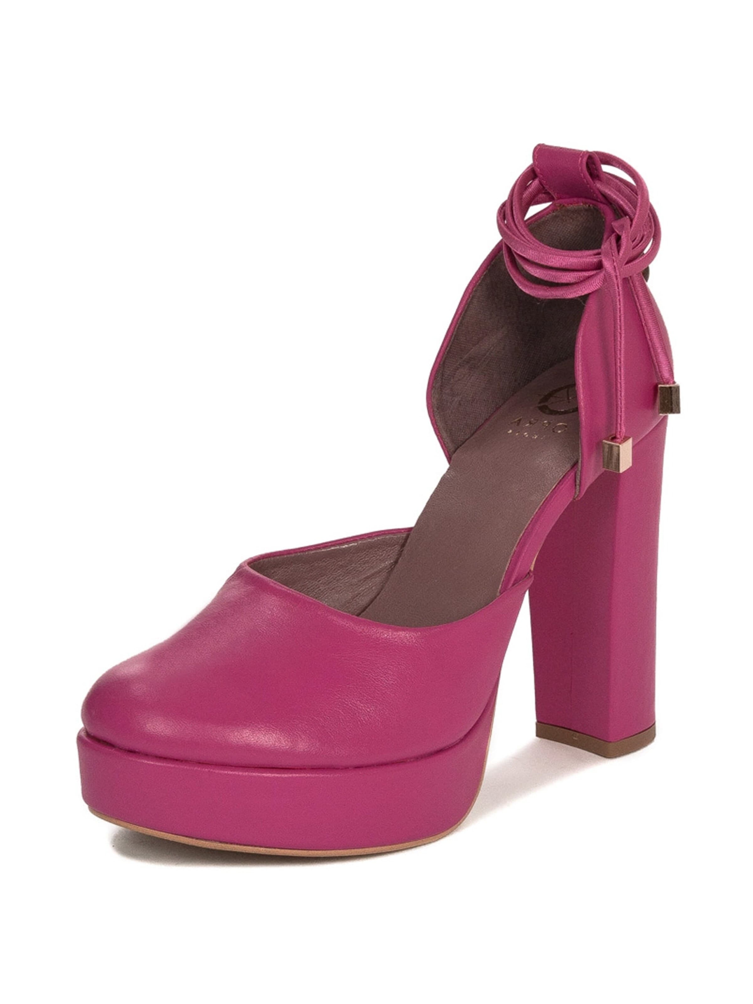 OPRA Pumps 'Opra Czółenka Damskie Różowe Na Słupku OP049-15/00-1' in Pink: front