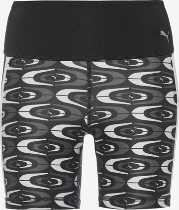 Skinny Pantaloni sportivi 'CONCEPT' di PUMA in nero: frontale