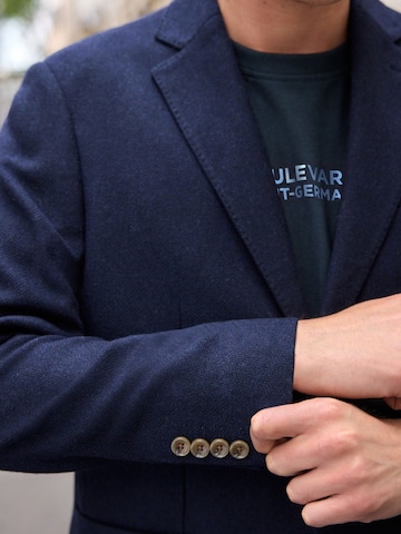 Coupe regular Veste de costume 'Nova Fides' Next en bleu