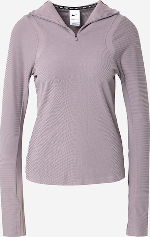 NIKE Functioneel shirt in Lila: voorkant