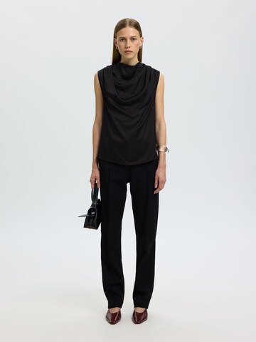 SELECTED Bluse in Schwarz