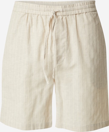 DAN FOX APPAREL Regular Housut 'Hauke' värissä beige: etupuoli