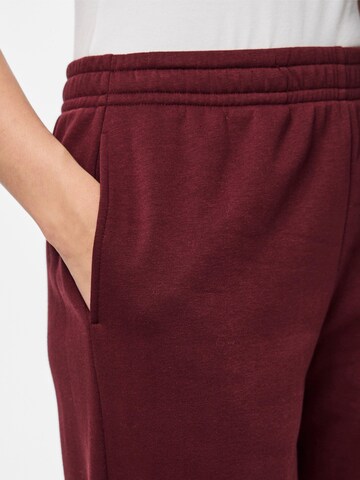 PIECES Loosefit Broek 'CHILLI' in Rood