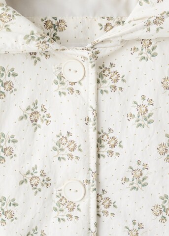 MANGO KIDS Between-Season Jacket in White