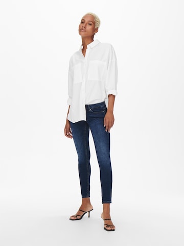 ONLY Skinny Jeans 'JUNE' in Blau