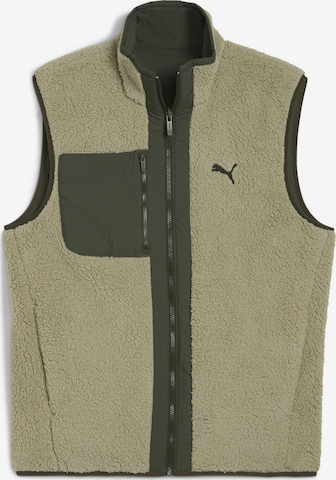 Gilet de sport PUMA en vert : devant