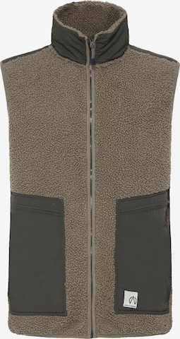 North Bend Vest 'Galan' in Brown: front