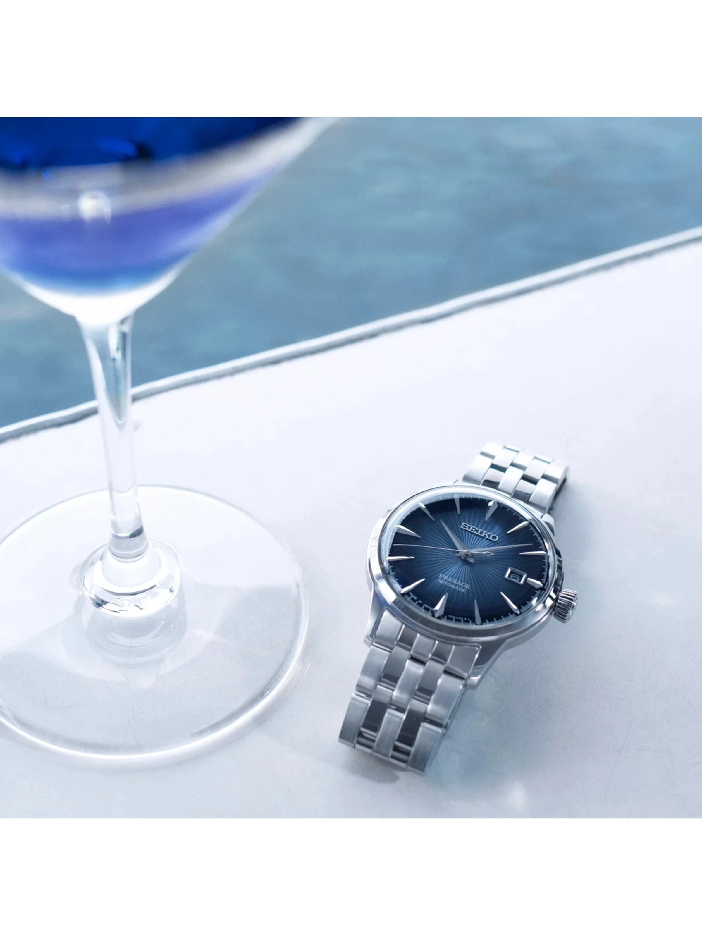 Orologio analogico 'Hodinky Seiko SRPB41J1' di SEIKO in argento
