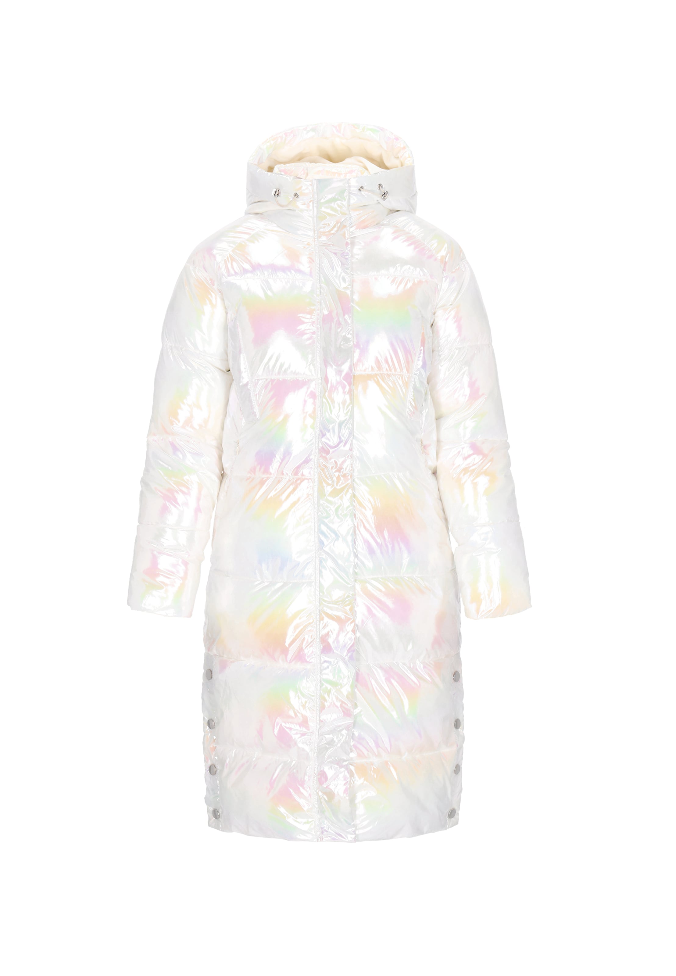 MYMO - Abrigo de entretiempo en blanco: frente