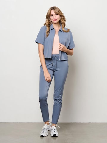 &co woman Regular Trousers '&Co woman Penny dark-slate' in Grey: front