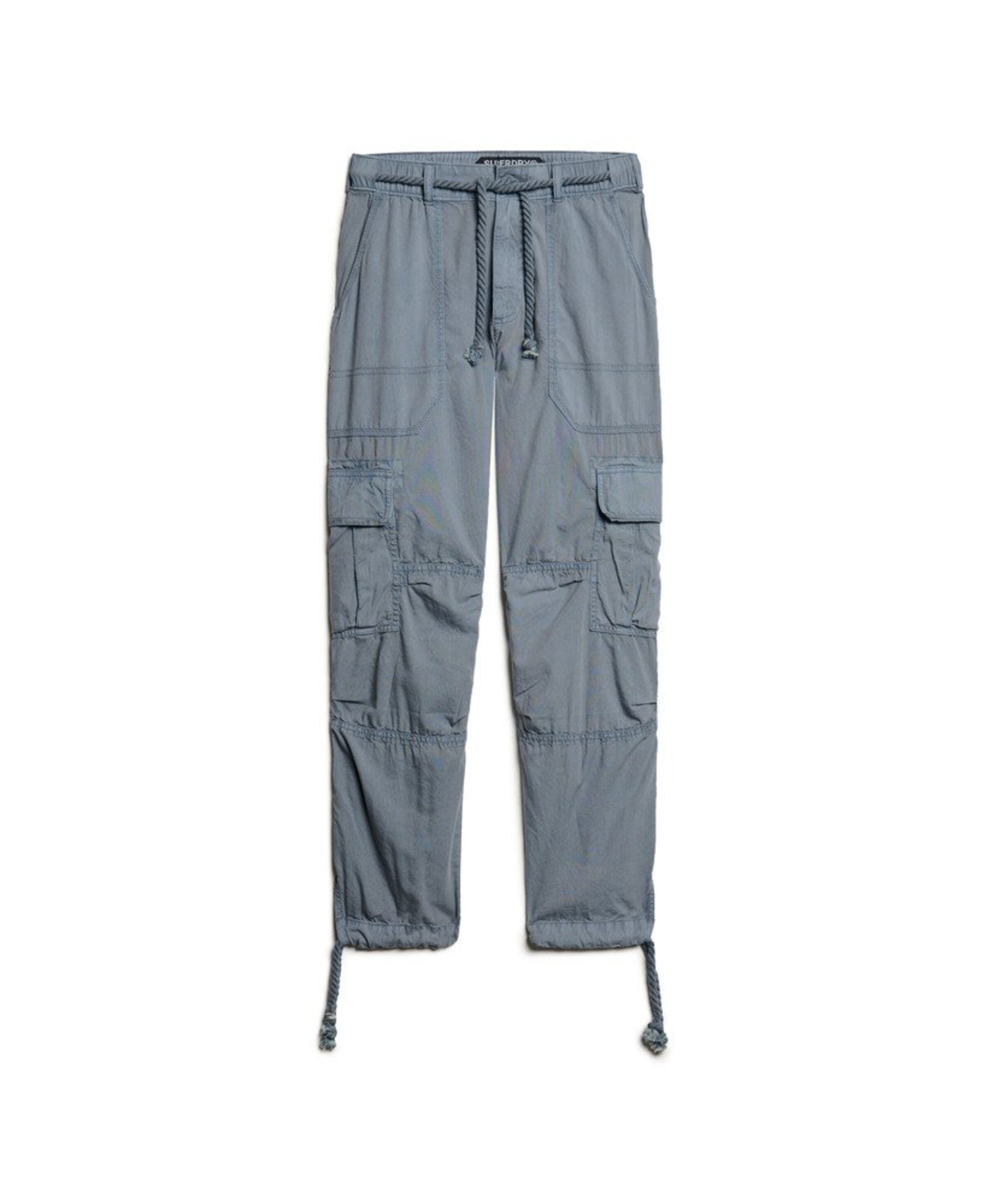Loosefit Pantalon cargo Superdry en bleu : devant