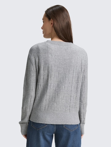 TOM TAILOR Sweater in Grey