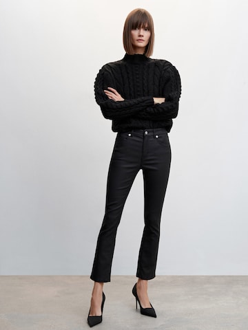 MANGO Bootcut Jeans 'Kyle' in Schwarz