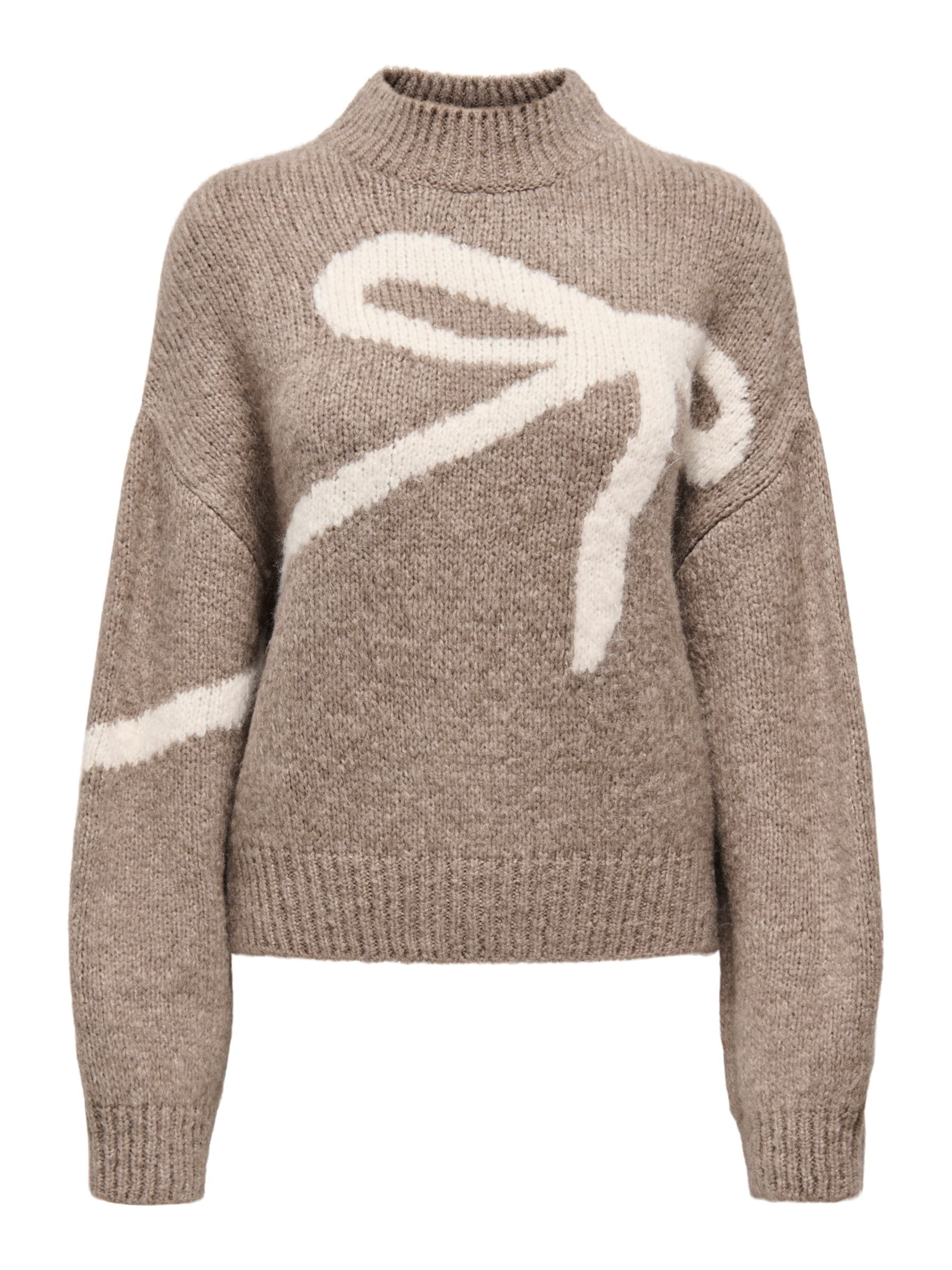 Pull-over 'JDYKilian' JDY en marron : devant