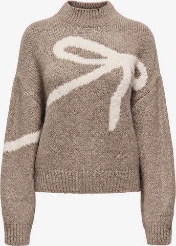 Pull-over 'JDYKilian' JDY en marron : devant