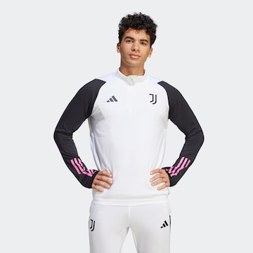 ADIDAS PERFORMANCE Sportsweatshirt 'Juventus Turin Tiro 23' in Wit: voorkant