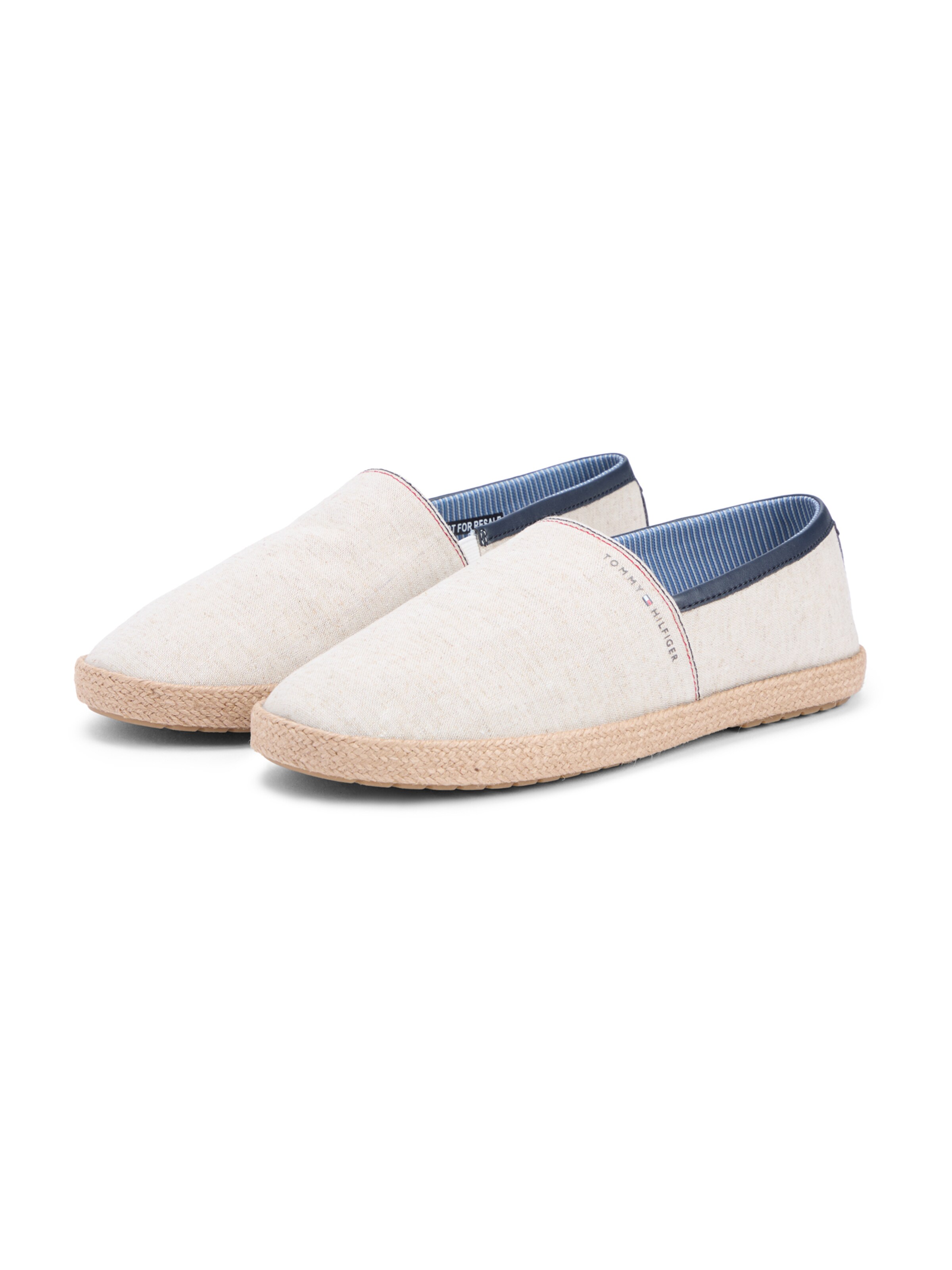 TOMMY HILFIGER Espadrile | bela barva