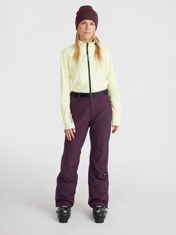 O'NEILL Slimfit Outdoorové kalhoty – červená