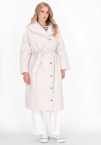 Manteau mi-saison DreiMaster Maritim en blanc