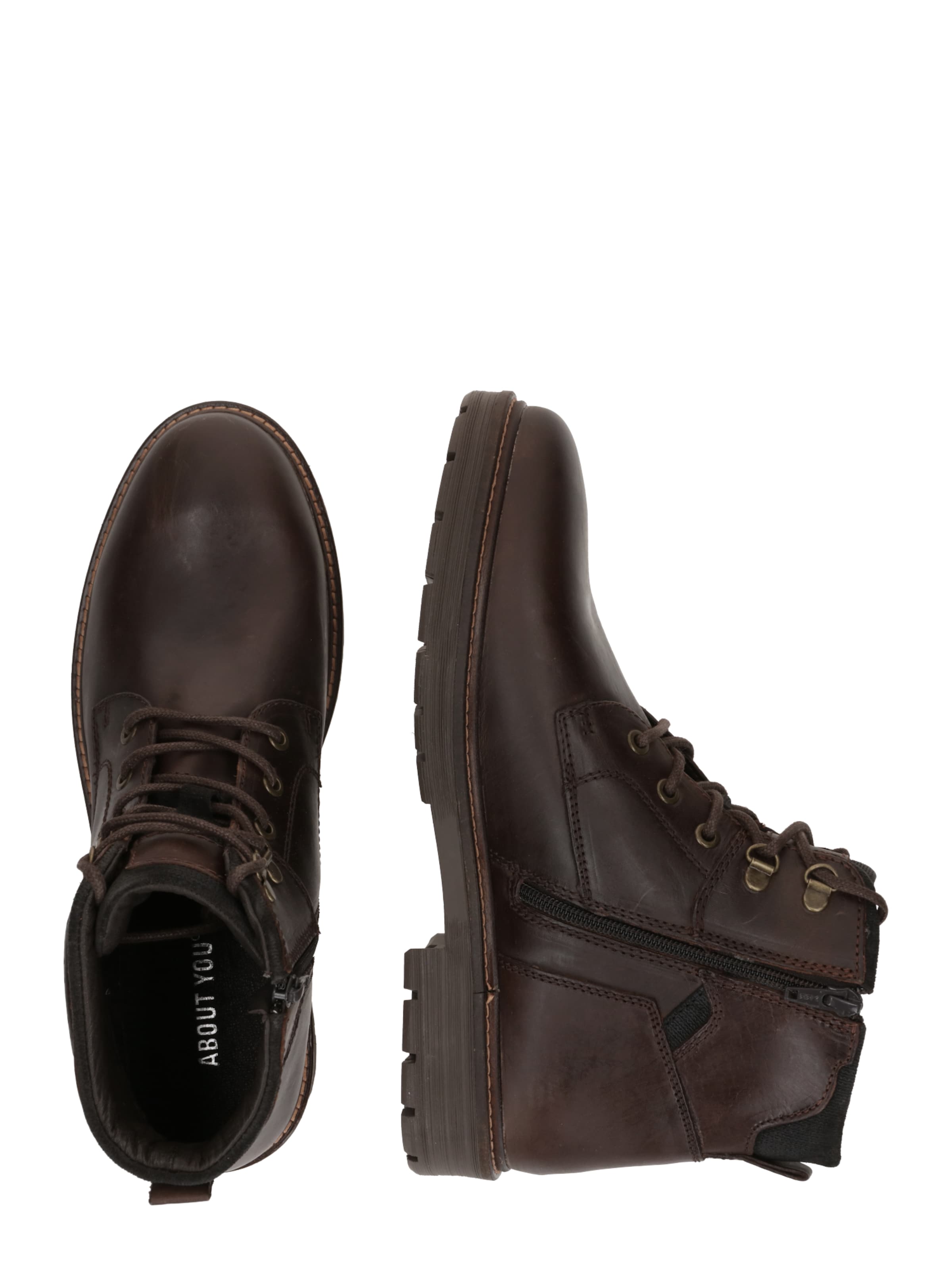 ABOUT YOU Chelsea boots 'Joost' i brun