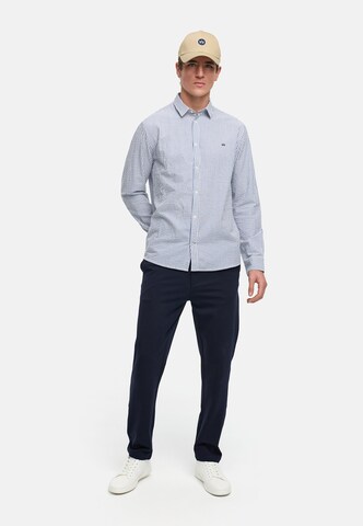 Kronstadt Comfort fit Overhemd 'Arlin' in Blauw