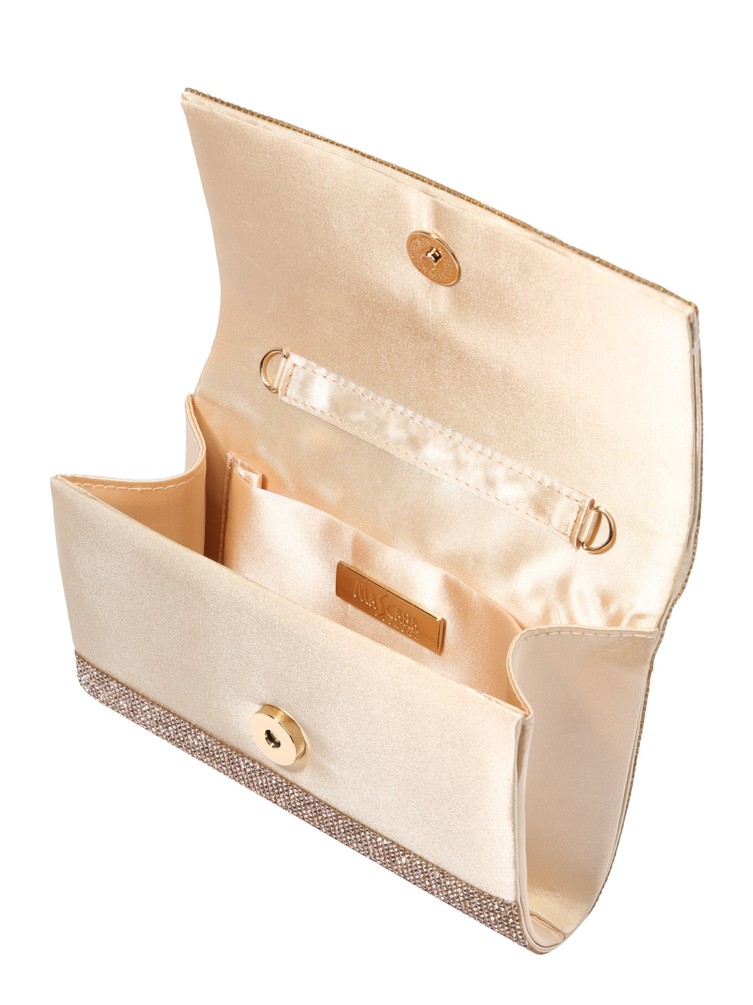 mascara Crossbody bag in Gold