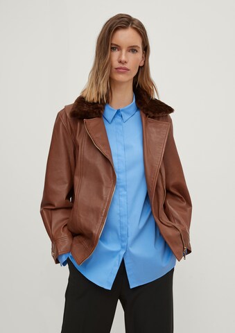 COMMA Between-Season Jacket in Brown: front