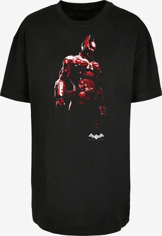 F4NT4STIC Oversized Shirt 'DC Comics Batman Knight The Arkham Knight' in Black: front