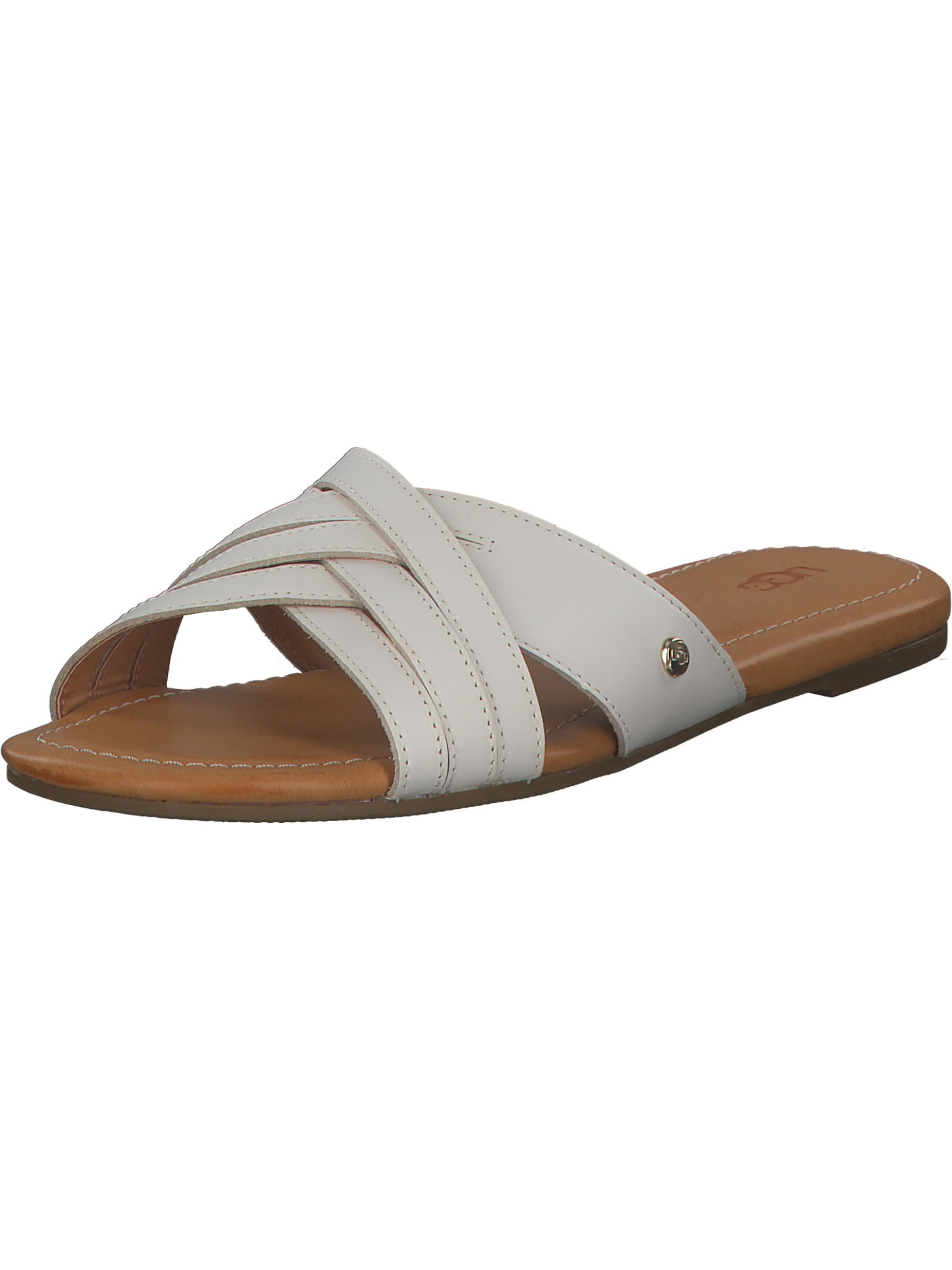 UGG Huisschoenen 'Kenleigh' in Wit: voorkant