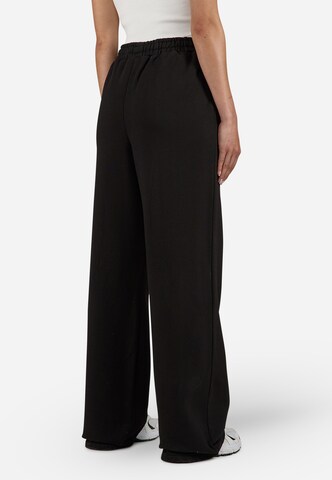 Pegador Wide Leg Hose 'Anni' in Schwarz