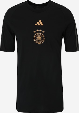 ADIDAS PERFORMANCE Funktsionaalne särk 'Germany ', värv must: eest vaates