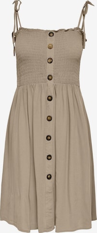 ONLY Summer Dress 'ANNIKA' in Beige: front