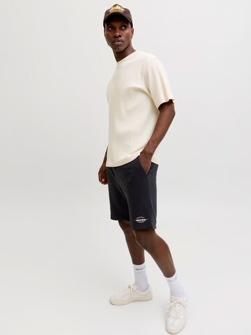 JACK & JONES - regular Pantalón 'JPSTGORDON BRANDON' en negro