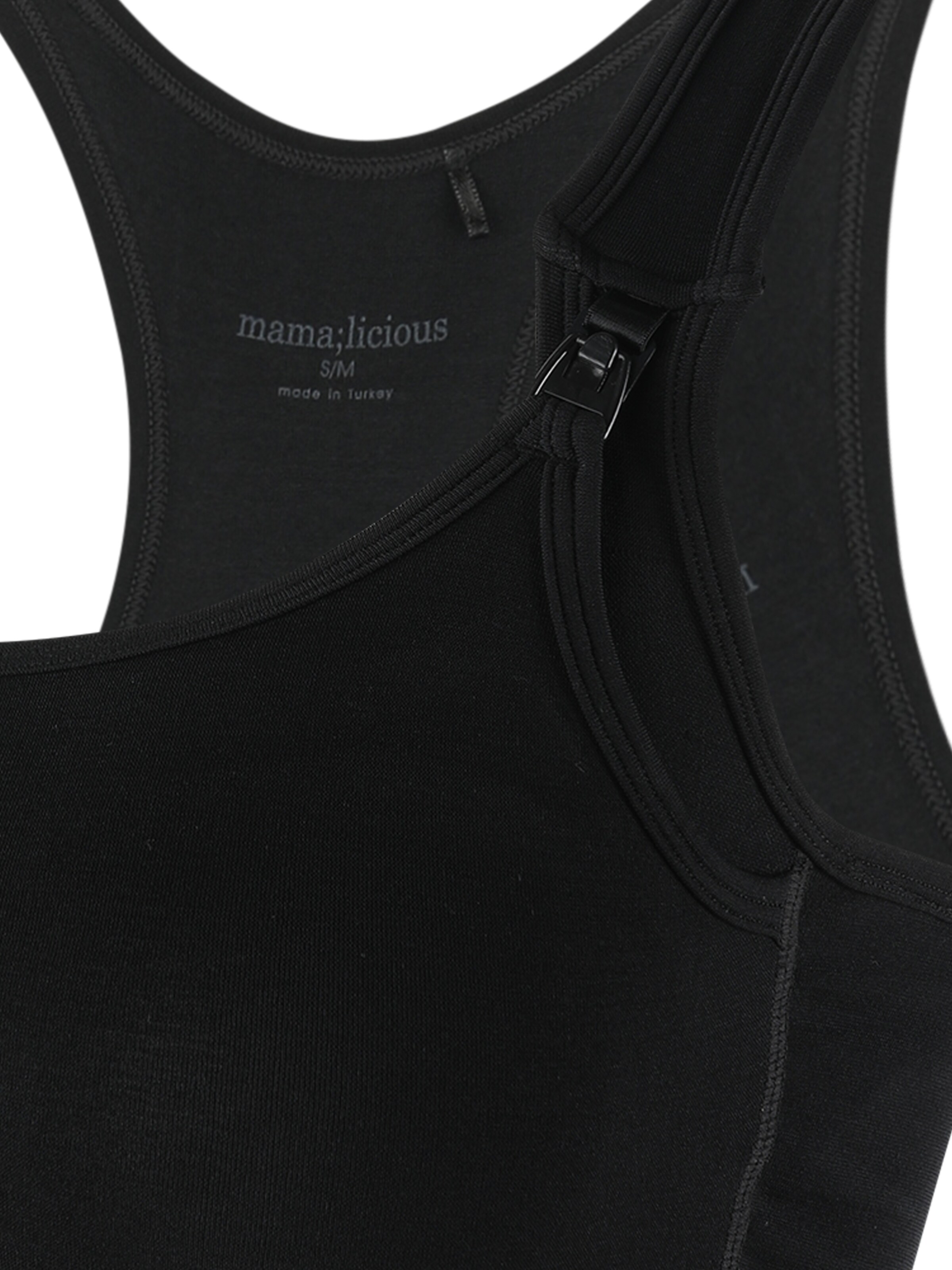 MAMALICIOUS - Bustier Sujetador de lactancia 'MLAlisa' en negro