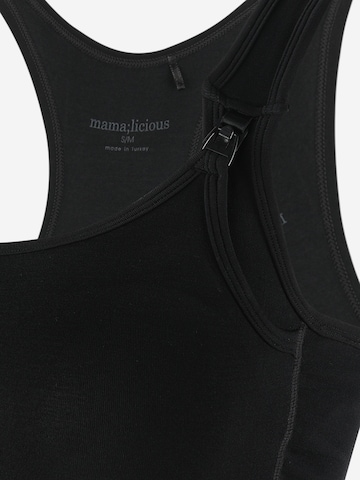 MAMALICIOUS - Bustier Sujetador de lactancia 'ALISA' en negro