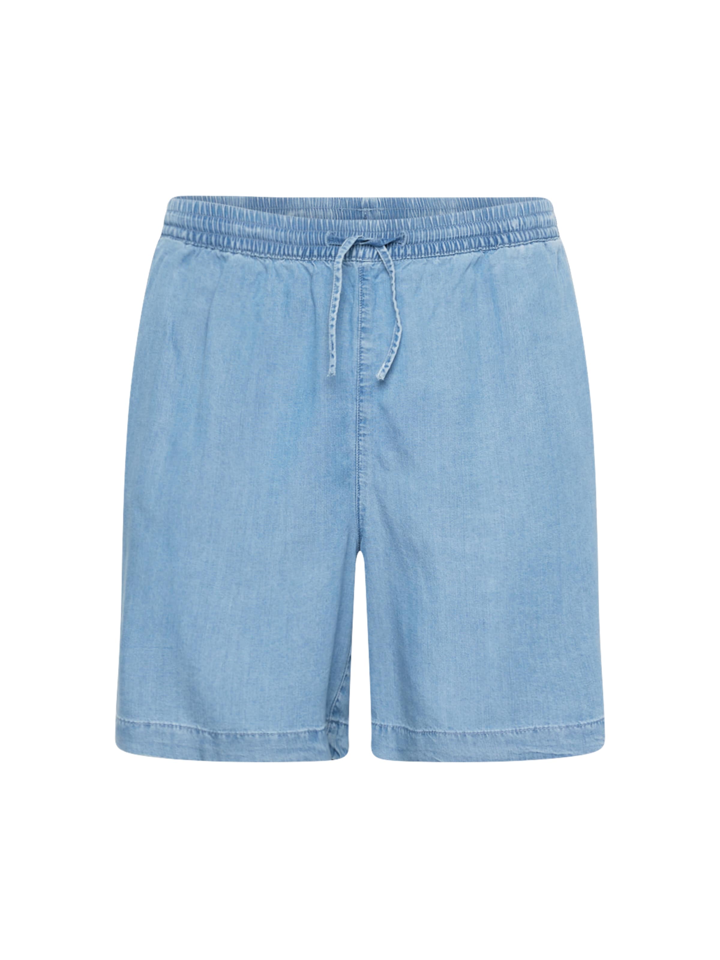 ONLY Carmakoma Regular Панталон 'CARPema' в синьо: отпред