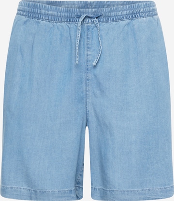 ONLY Carmakoma Regular Broek 'PEMA' in Blauw: voorkant