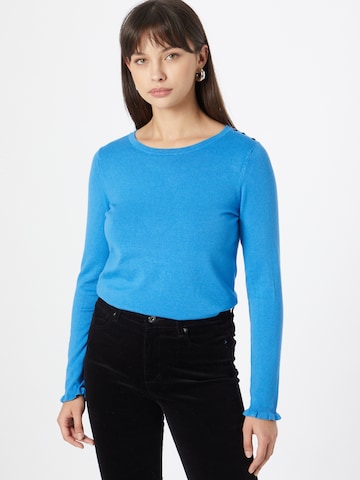 Pull-over Wallis en bleu : devant