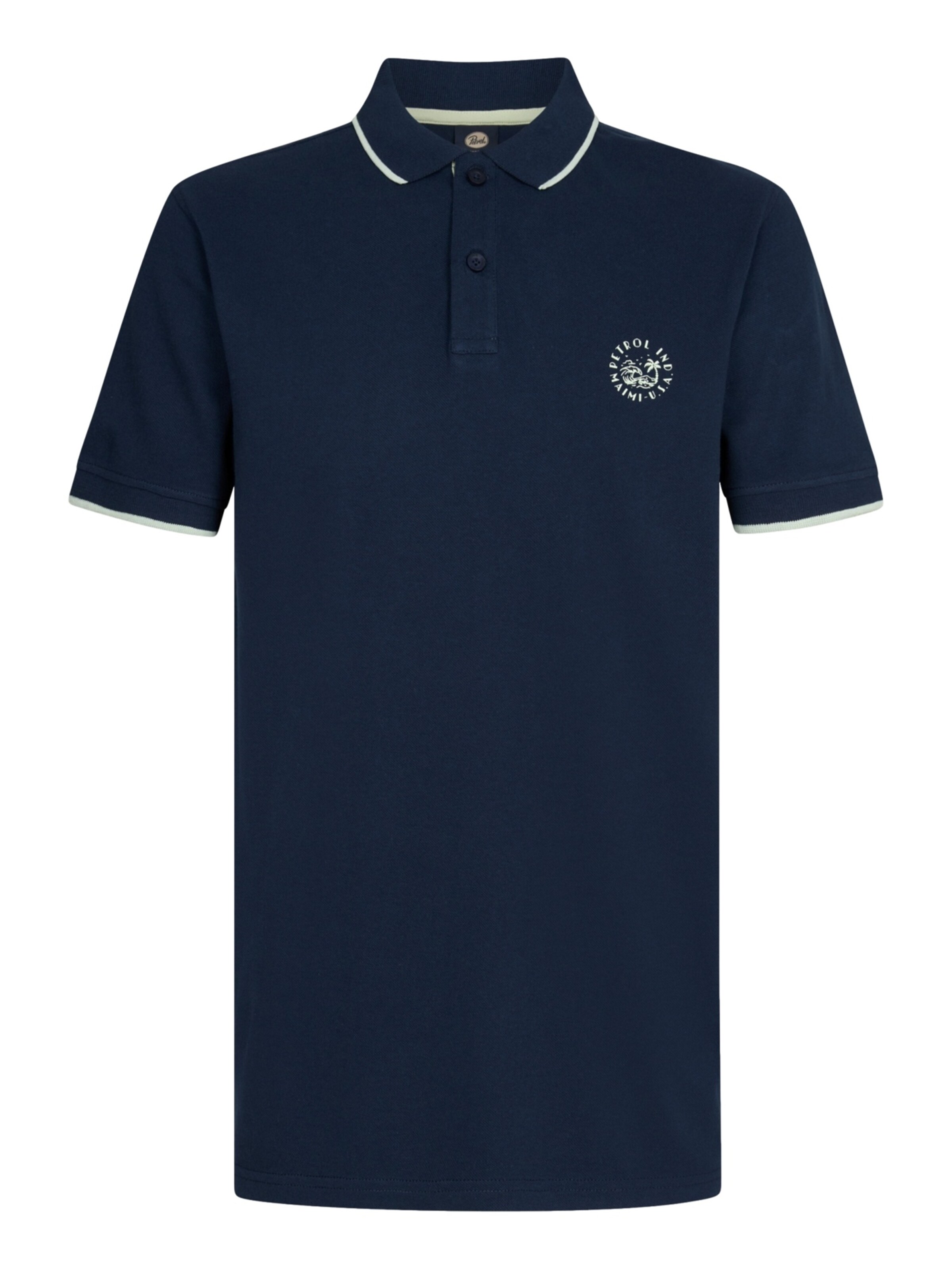 Petrol Industries Shirt in Blauw: voorkant