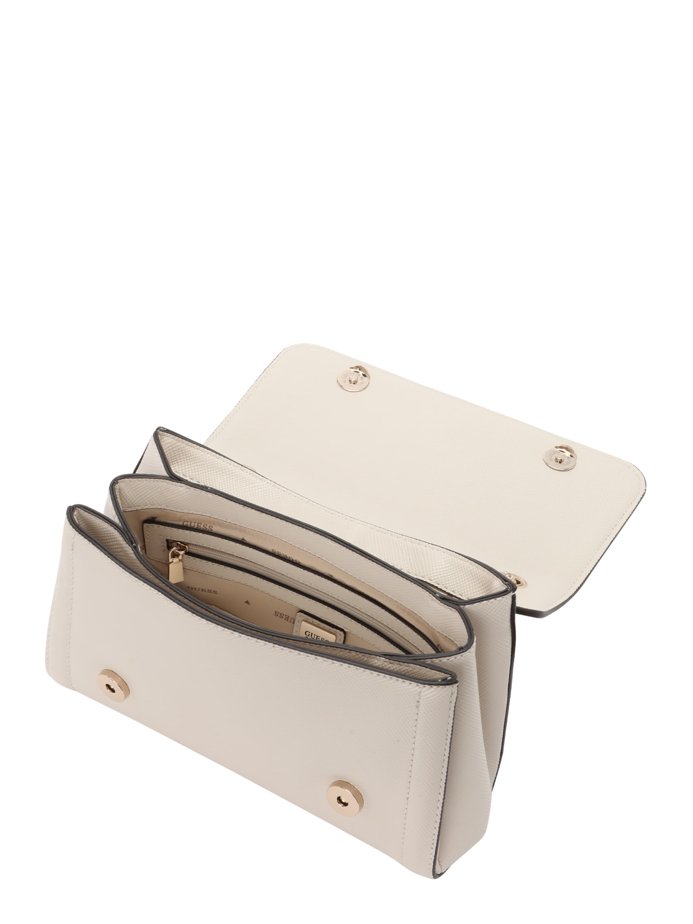 GUESS Наплечная сумка 'NOELLE II CNVRTBLE XBODY FLAP' в Белый