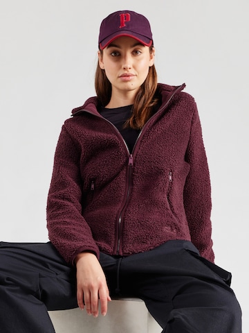 JACK WOLFSKIN Funktionsfleecejacke in Lila: Vorderseite