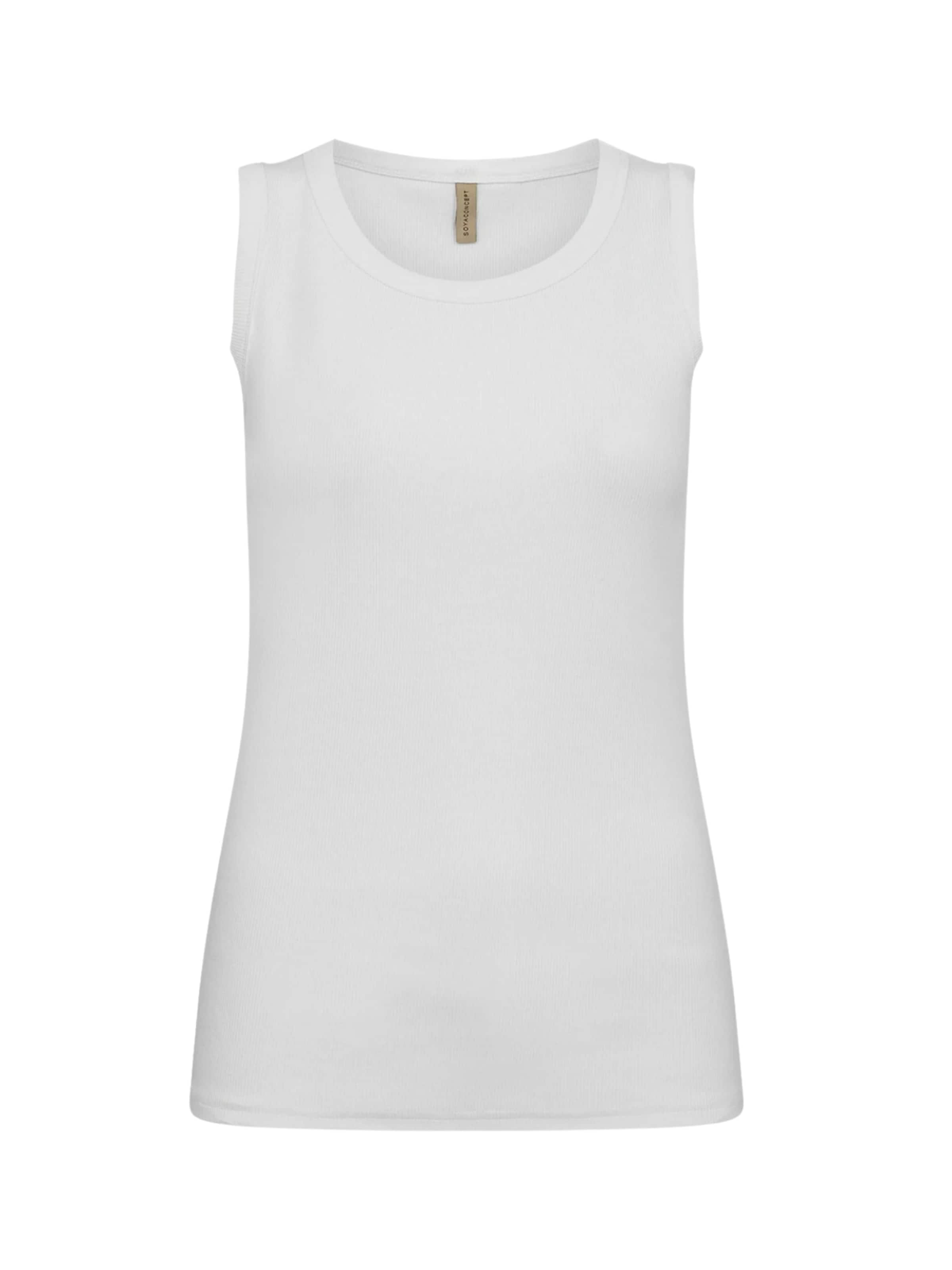 Haut ' SC_MIGNON ' Soyaconcept en blanc : devant