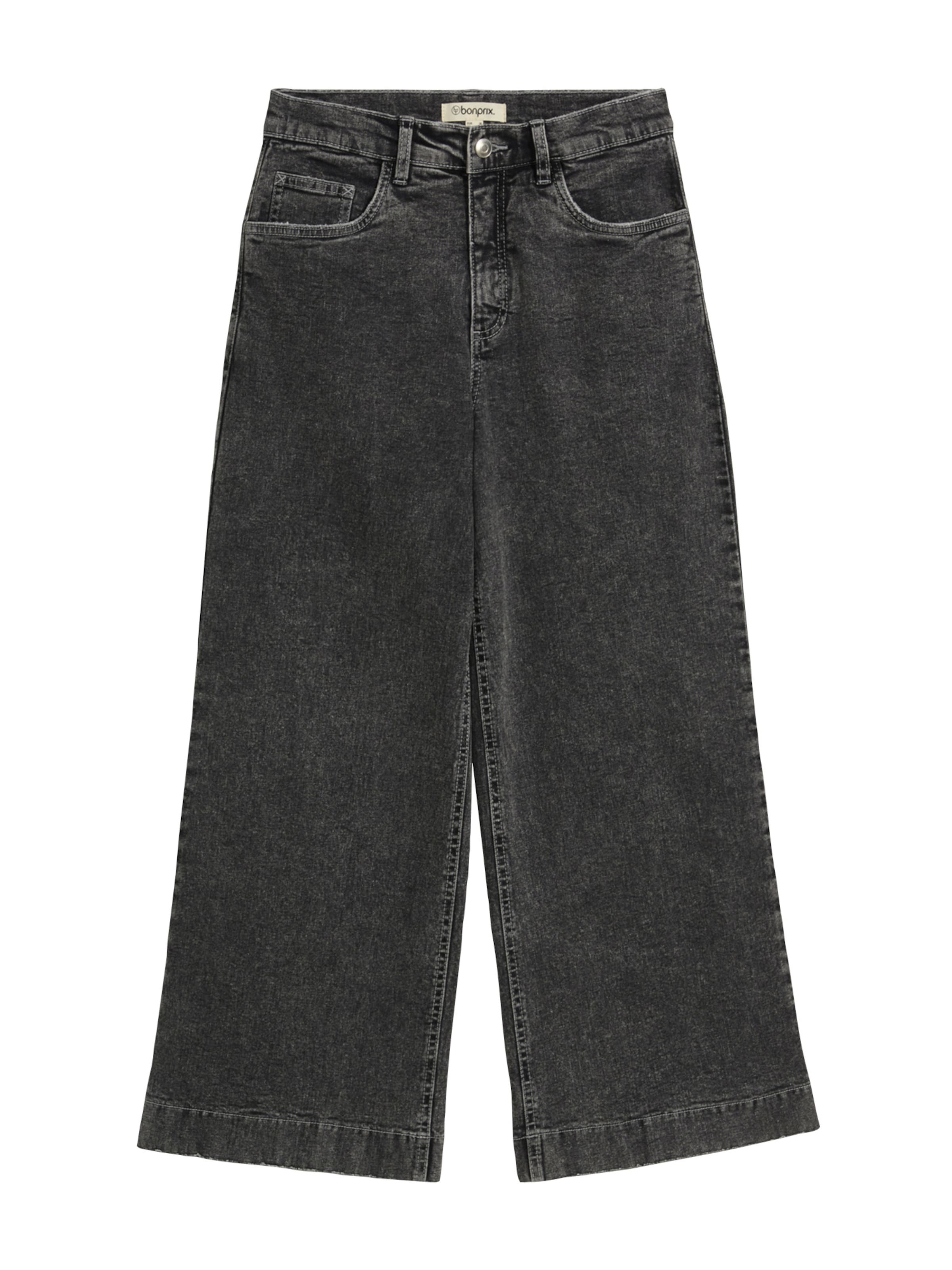 bonprix Loosefit Jeans in Grau: Vorderseite