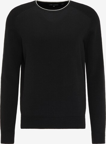 MO Sweater in Black: front