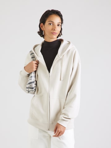 VANS - Sudadera con cremallera 'Everyday' en beige: frente