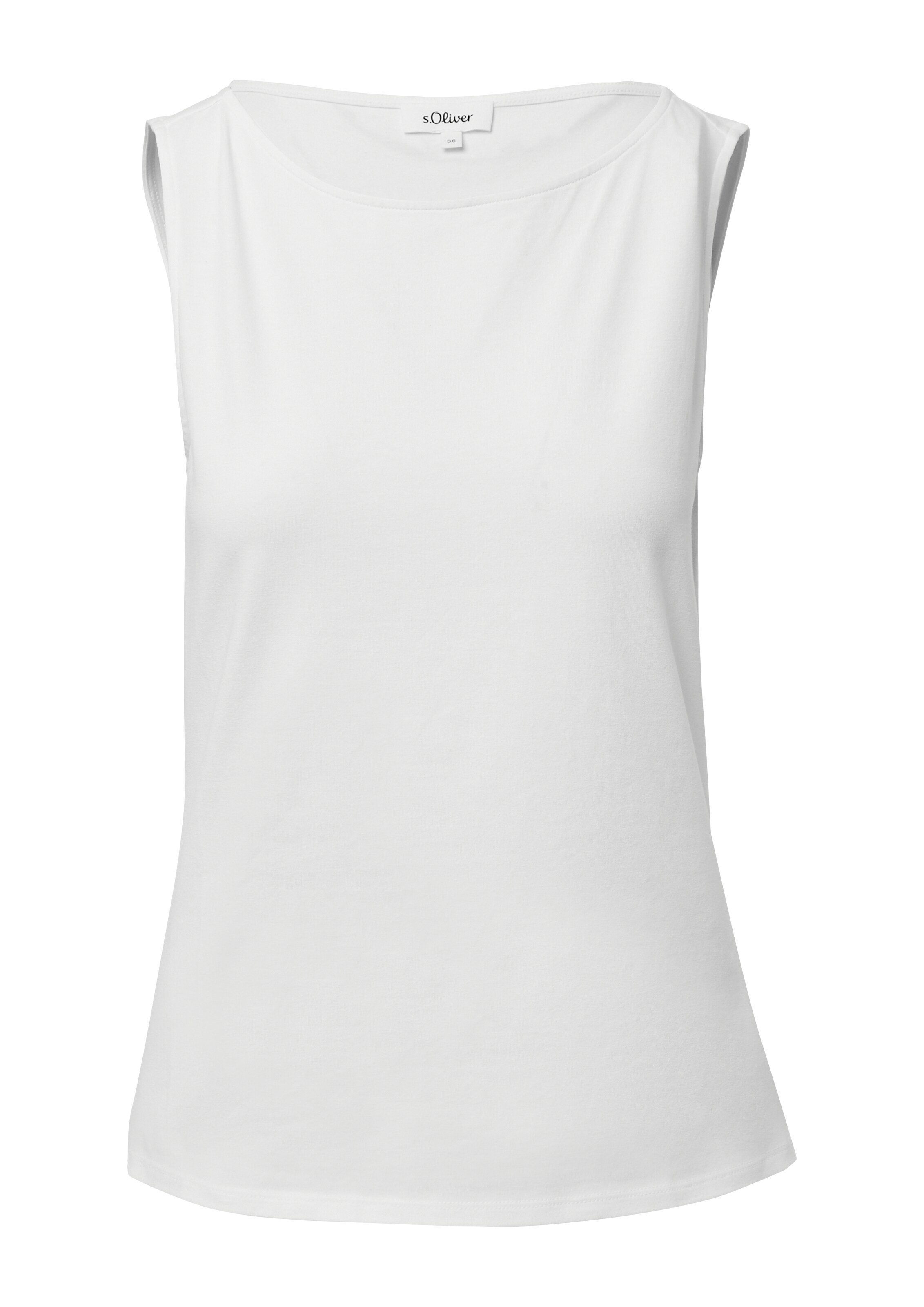 s.Oliver Top in White: front